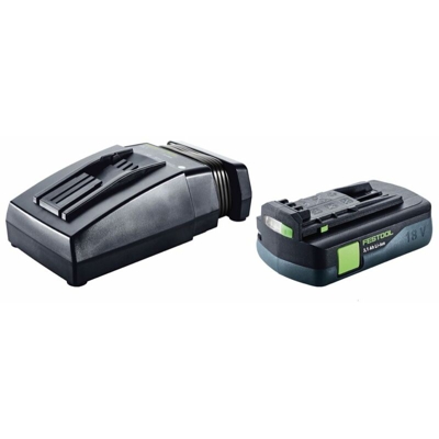 Festool Sysrock BR 10 Radio digitale DAB+ ( 202111 ) + 1x Batteria BP 18 Li 3,1 C + Caricabatterie TCL 6