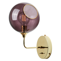 Greenice - Luce A Muro 'Ballroom Purple Rain' Ø370mm E27 Senza Lampadina (DBU-22735) en oferta