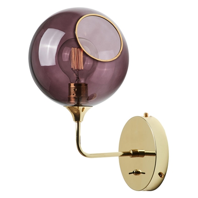 Greenice - Luce A Muro 'Ballroom Purple Rain' Ø370mm E27 Senza Lampadina (DBU-22735)