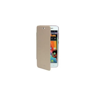 M-S470AFC custodia per cellulare 11,9 cm (4.7') Custodia a libro Oro - Mediacom