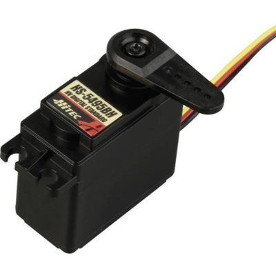 Standard Servo HS-5495BH Servo digitale Materiale trasmissione Carbonite Sistema innesto JR - Hitec