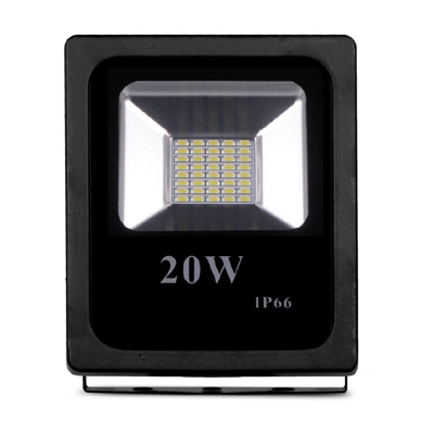 Faro led nero 20w luce calda 3000K