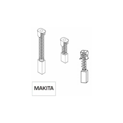 Marca - COPPIA SPAZZOLE SPAZZOLA A CARBONCINO RICAMBIO PER UTENSILI MAKITA 6X10X15/19 PZ.2(13714) características