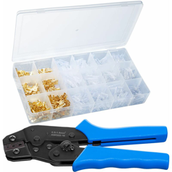 Pinza crimpatrice con accessori - blau precio