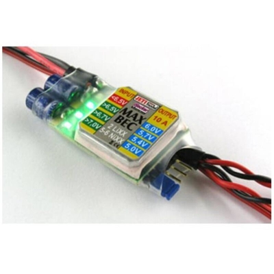 MAX BEC Switch per batteria 5.5 - 8.4 V - Jeti