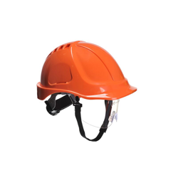 Portwest - Elmetto Endurance Plus con Visiera | Orange - NEUTRO (SENZA PERSONALIZZAZIONE) - Orange características
