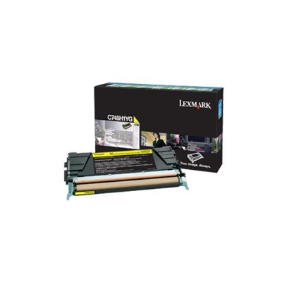 C748H1YG Toner Originale Giallo per C748DE Capacità 10000 Pagine