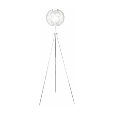Esto - Lampada da comodino design Illuminazione da salotto Cromato a treppiede Supporto per apparecchio d'illuminazione 998066