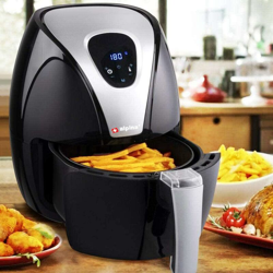 Friggitrice Aria Calda Digitale Senza Olio Airfryer 2,4Lt Frigge Cuoce 1500W en oferta