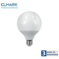 Lampadina a LED E27 G95 15W 2700K° ELMARK en oferta