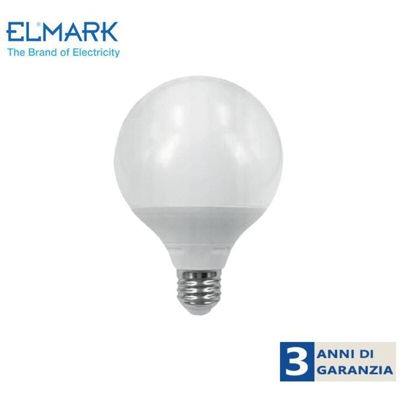 Lampadina a LED E27 G95 15W 2700K° ELMARK