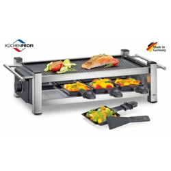 Küchenprofi - GRIGLIA ELETTRICA X RACLETTE CON PIASTRA ANTIADERENTE X 8 PERSONE 'KUCHENPROFI' en oferta