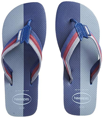Havaianas Urban Color Block, Sandali Uomo, Multicolor (Blu Marino/Bianco), 41/42