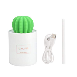 GAESHOW USB 5V 1.5-2W Cactus Mist Umidificatore Purificatore d'Aria Deodorante con Lampada LED Colorata Lampada umidificatore USB precio