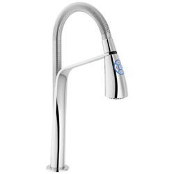 Nobili Miscelatore Lavello Cucina A Comando Elettronico Kizoku Kz00113cr - Cromato características