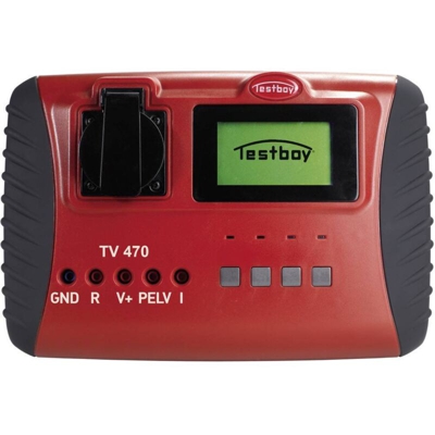 TV 470 Tester per apparecchiature Calibrato (DAkkS) VDE 0701/0702, DIN EN 62353 (VDE 0751-1) - Testboy