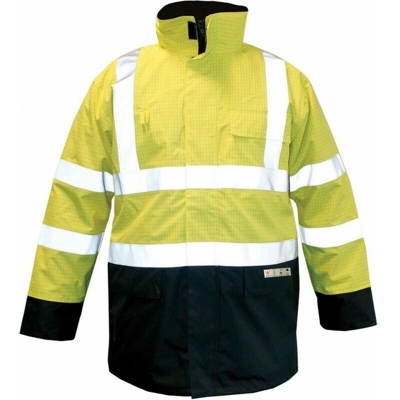 Parka M-Safe Multinorm Giallo-Blu, Taglia L