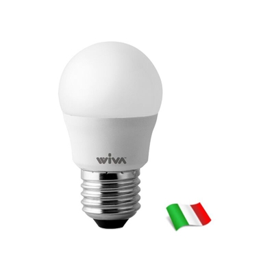Wiva Group - Lampadina a LED E27 G45 4W 3000K° Wiva