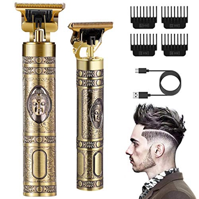 Tagliacapelli Uomo Professionale,Tagliacapelli 0 mm con 4 Pettini Diverse Lunghezze.Trimmer Capelli Elettrico per Uomo.Macchinetta per Capelli,Imperme