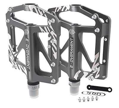 Pedali da Ciclismo Flat MTB, Bmx in Alluminio Ultra leggeri e Antiscivolo - Mountain Bike, Bicicletta da Strada e per Bicicletta Pieghevole – Extra to