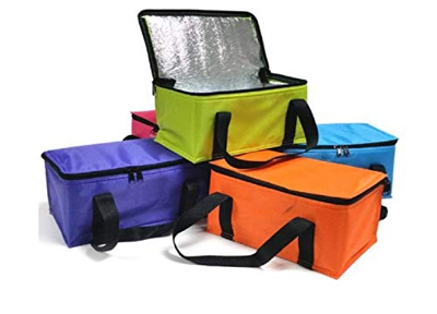 Provance Borsa termica per la spesa, borsa termica da 9,5 l, borsa da picnic, borsa da spiaggia (giallo)
