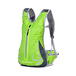 EULANT Zaino Ciclismo 14L Unisex Leggero Nylon Sport Zaini All'aperto Viaggio Daypack per Sci, Escursioni, Ciclismo, Corsa, Campeggio, Scuola Verde precio