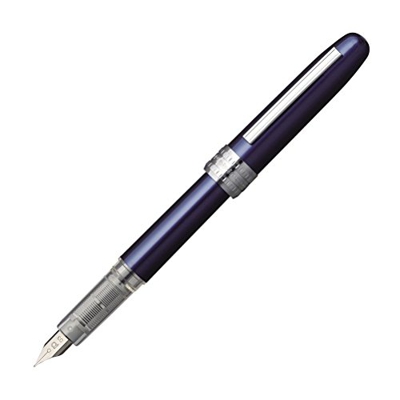 Platinum PGB-100056 Plaisir Penna Stilografica fine 0.3, Blu, (importato dal Giappone)