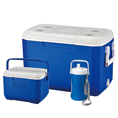 Coleman Cool Box Combo, 3 contenitori refrigeranti ad alte prestazioni, capacità 46 L, 4,7 L e 2 L