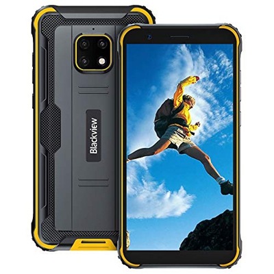 Rugged Smartphone, Blackview BV4900 Pro Android 10 4G Telefono Antiurto 4GB+64GB (128GB Espansione) Helio P22 5.7 inch, 5580mAh, 13MP + 5MP Camera Rug