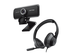 Creative Live! Cam Sync 1080p & HS-720 V2 Bundle características