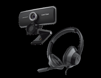 Creative Live! Cam Sync 1080p & HS-720 V2 Bundle