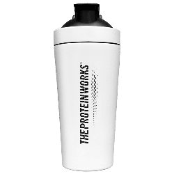 Limited Edition White Stainless Steel Shaker en oferta