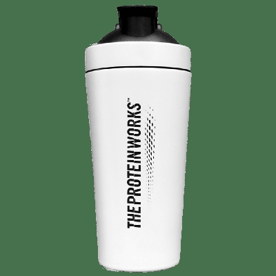 Limited Edition White Stainless Steel Shaker