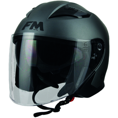 Casco Scooter Xl Effemme Nero Revival