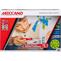 Set Costruisci e Inventa 3 Creazioni Geared Machines - Multicolore - Meccano precio