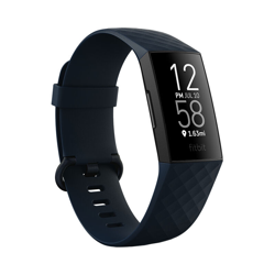 Fitbit Charge 4 Braccialetto per rilevamento di attivitÃ Nero, Blu precio