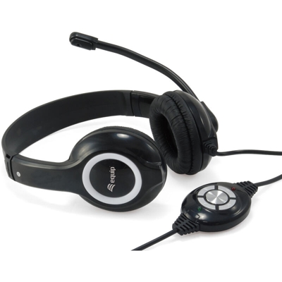 245301 cuffia e auricolare Padiglione auricolare USB tipo A Nero - Equip