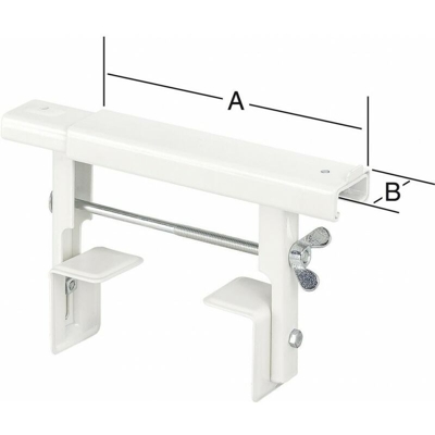 Console Corpo Scaldante Universale 260 Mm Bianco