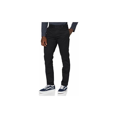 Slim Fit Work , Pantaloni Uomo, Nero (Black) ,W36/L32 - Dickies