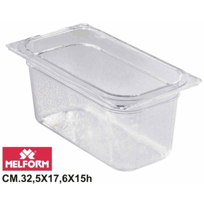 Bighouse It - VASCHETTA DIAMOND GN 1/3 H.15 CM.32,5X17,6