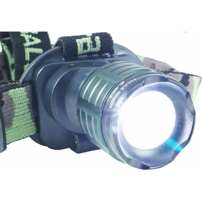 Torcia led frontale testa mimetica multifunzione bicicletta ricaricabile bl-6808