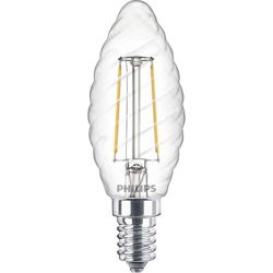 LED (monocolore) Classe energetica: A++ (A++ - E) Philips Lighting Classic 76235300 E14 Potenza: 2 W Bianco caldo características