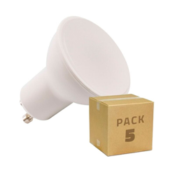 Pack Lampadina LED GU10 S11 120º 6W (equivalente alla Alogena 50W) (5 Un.) Bianco Naturale 4000K características