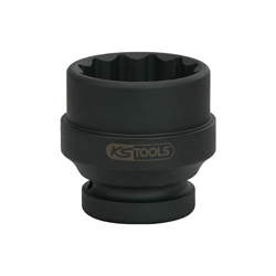 KS Tools 450.0407 Bussola Poligonale per Avvitatori ad Impulsi, Corta, 65 mm, 1' características