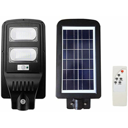 Faro led lampione stradale 60w pannello solare crepuscolare telecomando FO-5960 características