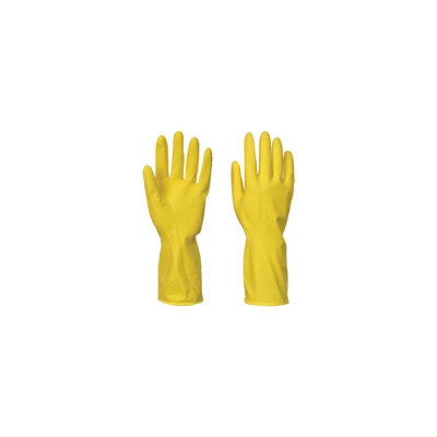 Portwest - Guanti casalinghi Lattice | Large - Yellow - Yellow