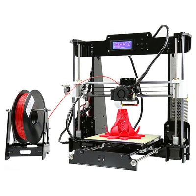Anet A8 Kit stampante 3D fai da te 1,75 mm 0,4 mm ABS PLA HIPS supporto