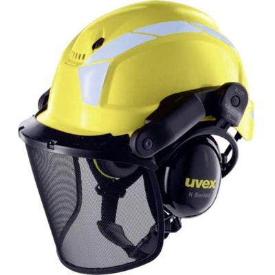 Uvex 9772 9774236 Casco forestale Giallo