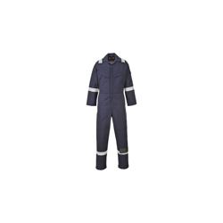 Portwest - Tuta FR Aberdeen | Navy - UK38 EU48 - NEUTRO (SENZA PERSONALIZZAZIONE) - Navy en oferta