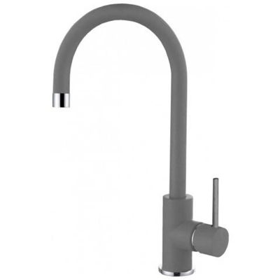 Miscelatore Monocomando con canna girevole Cloud 20x37 cm Metaltek Titanium 73
